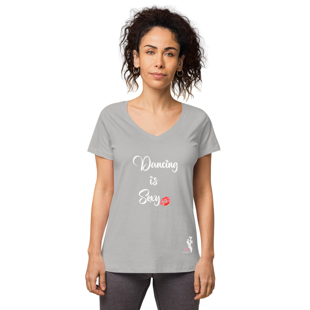 Dancing is Sexy v-neck t-shirt