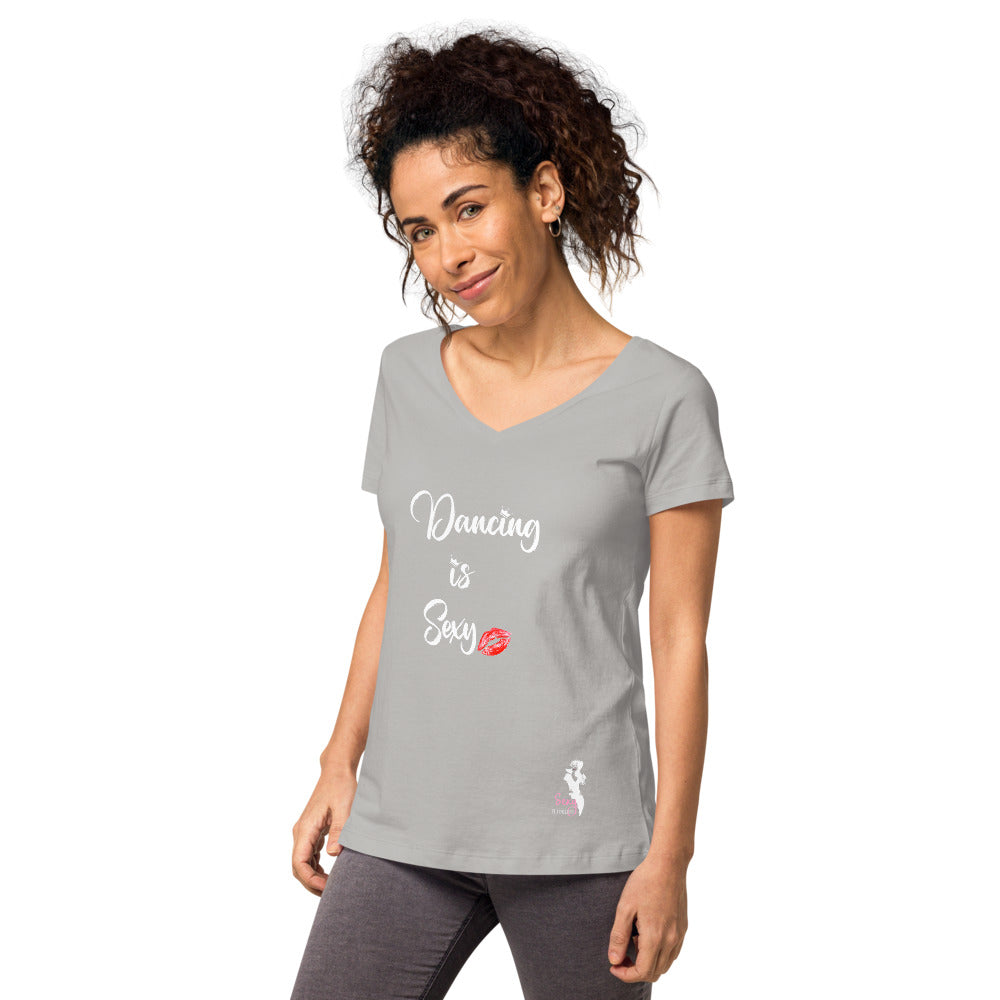 Dancing is Sexy v-neck t-shirt