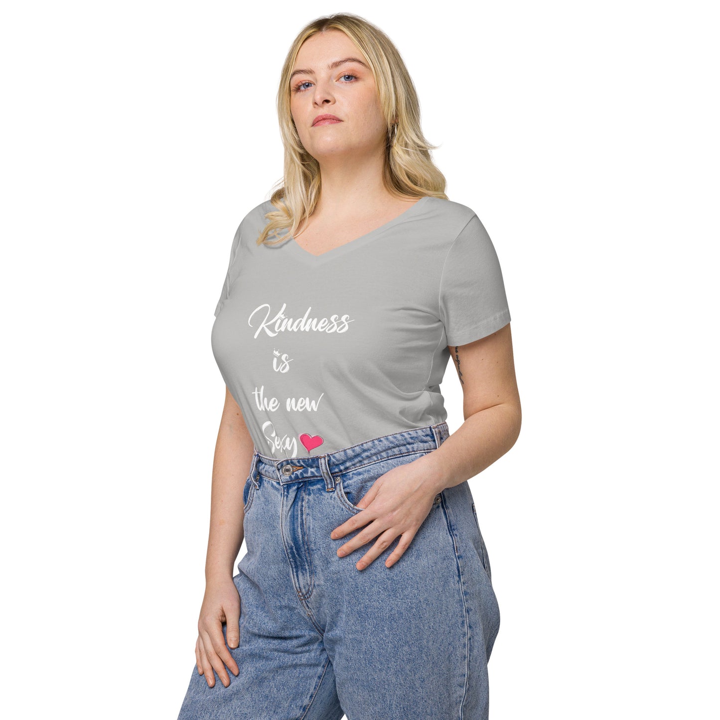 Kindness is the new Sexy v-neck t-shirt