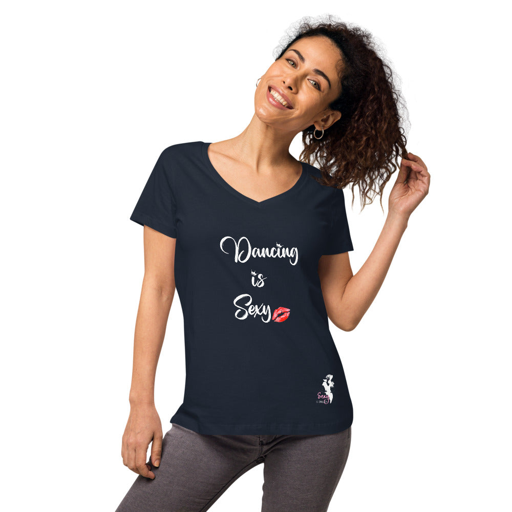 Dancing is Sexy v-neck t-shirt