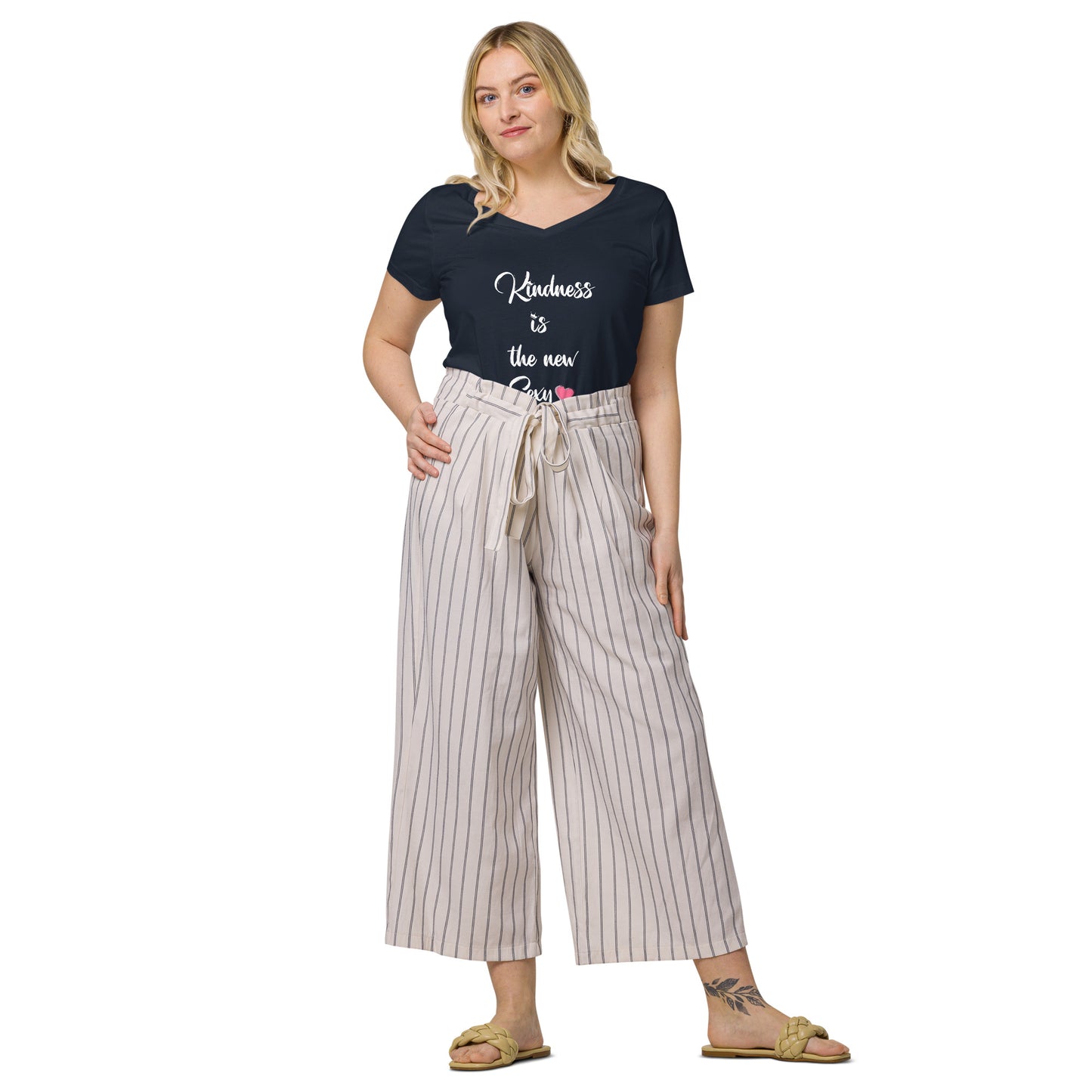 Kindness is the new Sexy v-neck t-shirt