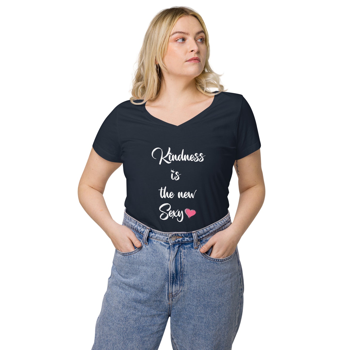 Kindness is the new Sexy v-neck t-shirt