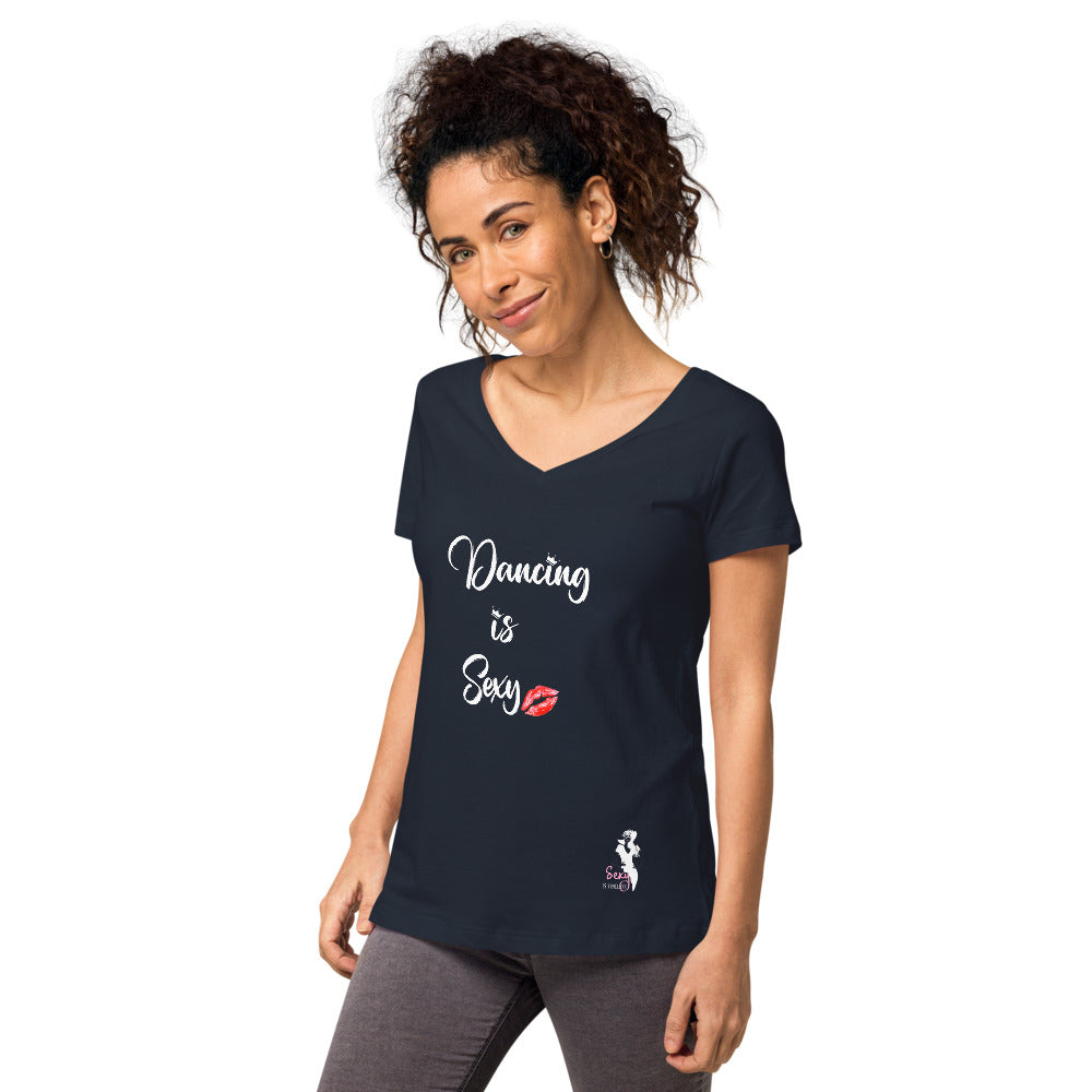 Dancing is Sexy v-neck t-shirt