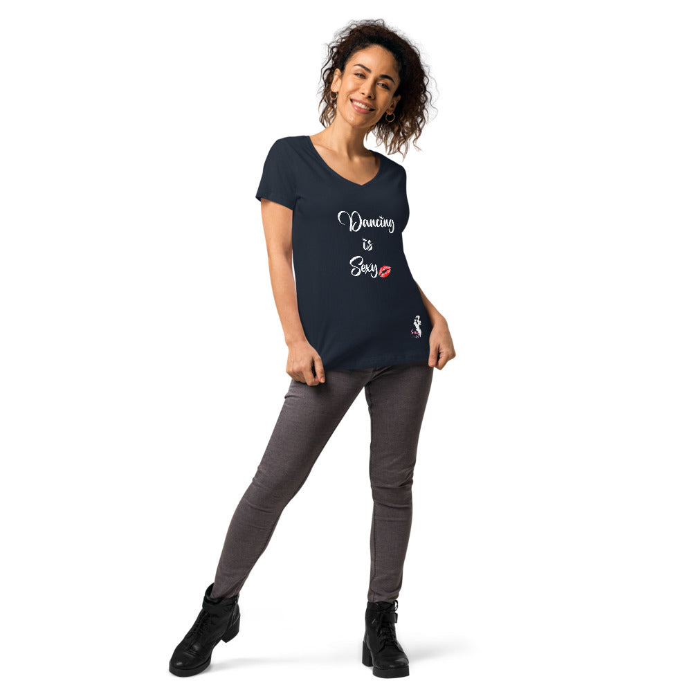 Dancing is Sexy v-neck t-shirt