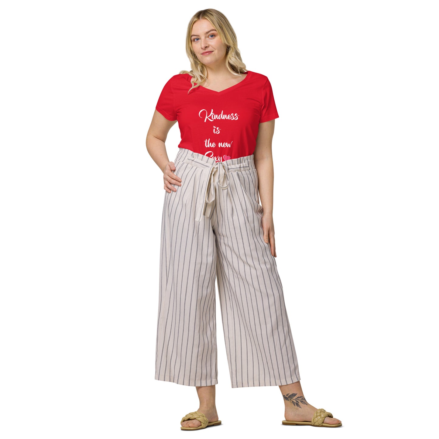 Kindness is the new Sexy v-neck t-shirt