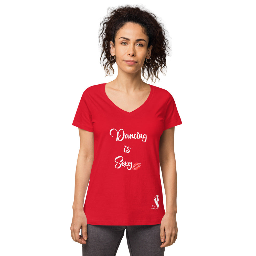 Dancing is Sexy v-neck t-shirt