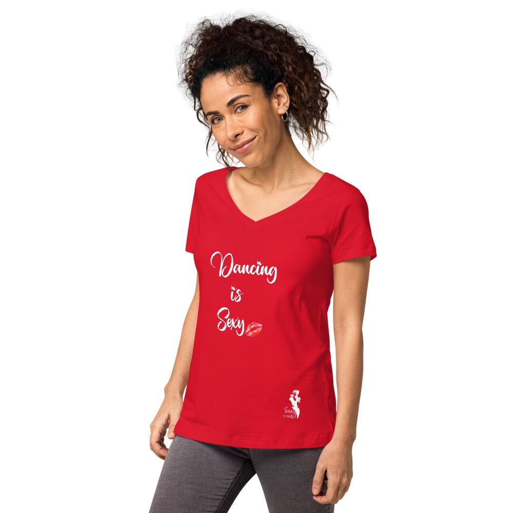 Dancing is Sexy v-neck t-shirt