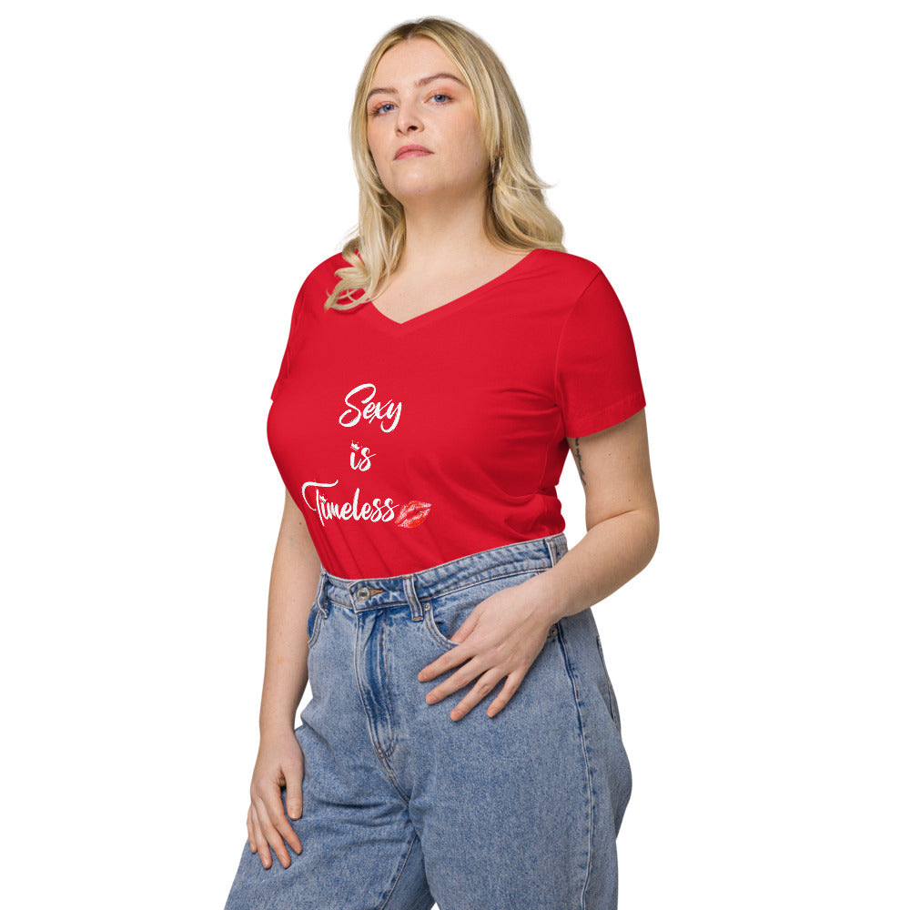 Sexy is timeless v-neck t-shirt