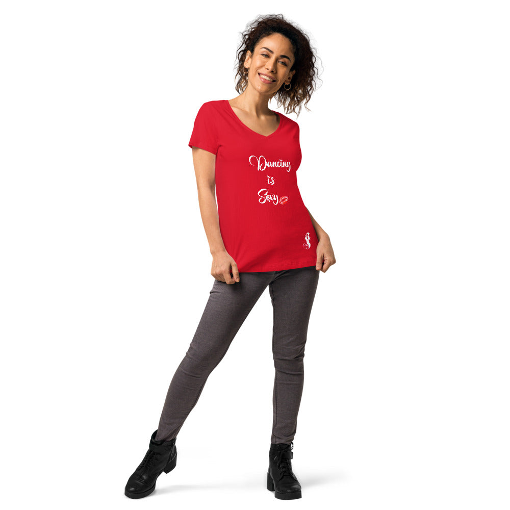 Dancing is Sexy v-neck t-shirt