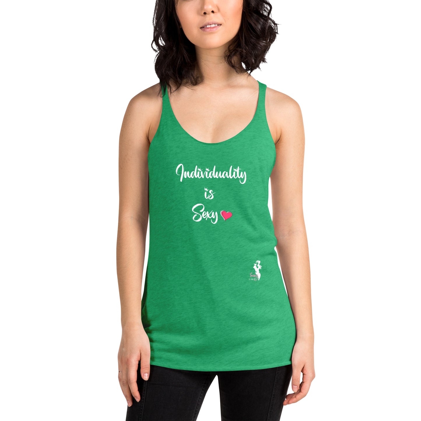 Women's Racerback Tank - Individuality is sexy - colors