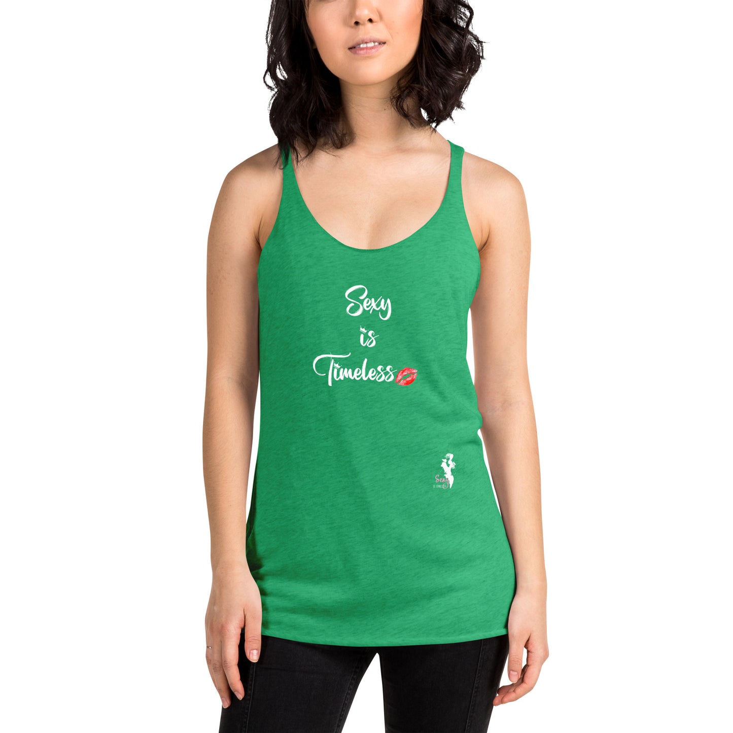 Women's Racerback Tank - Sexy is Timeless - Colors