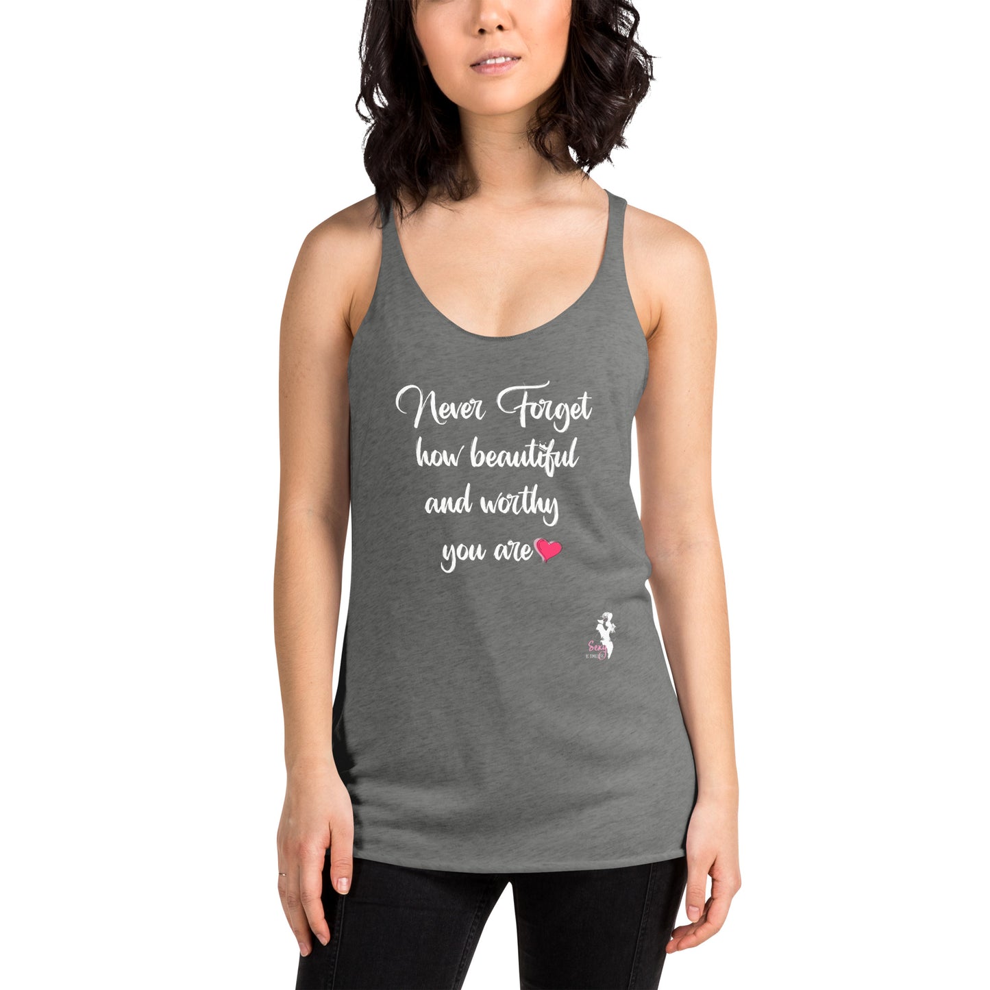 Women's Racerback Tank - Never forget - Different colors