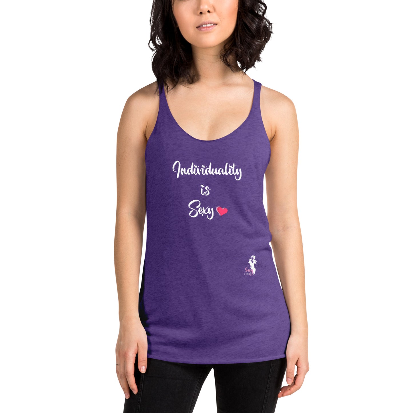 Women's Racerback Tank - Individuality is sexy - colors
