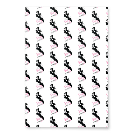 Wrapping paper sheets - Sexy is timeless / Kindness is cool / You are beautiful