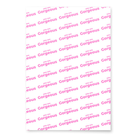 Empowering Wrapping paper - Variation 1