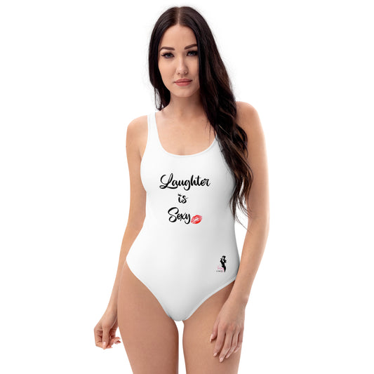 One-Piece Swimsuit - Laughter is Sexy