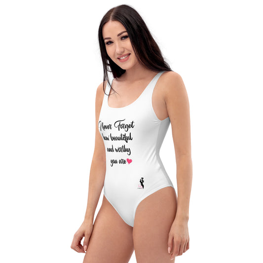 One-Piece Swimsuit - Never forget!