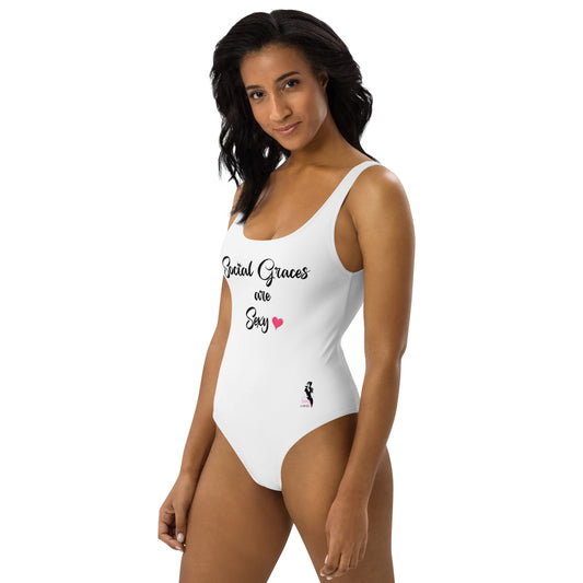 One-Piece Swimsuit - Social graces are Sexy