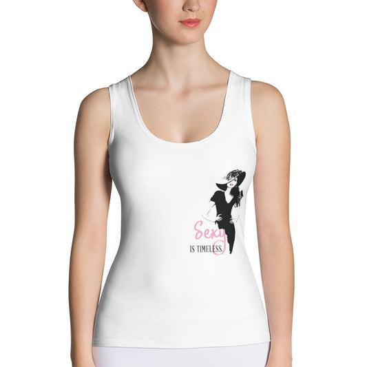 Woman's Stretchy Sew Tank Top