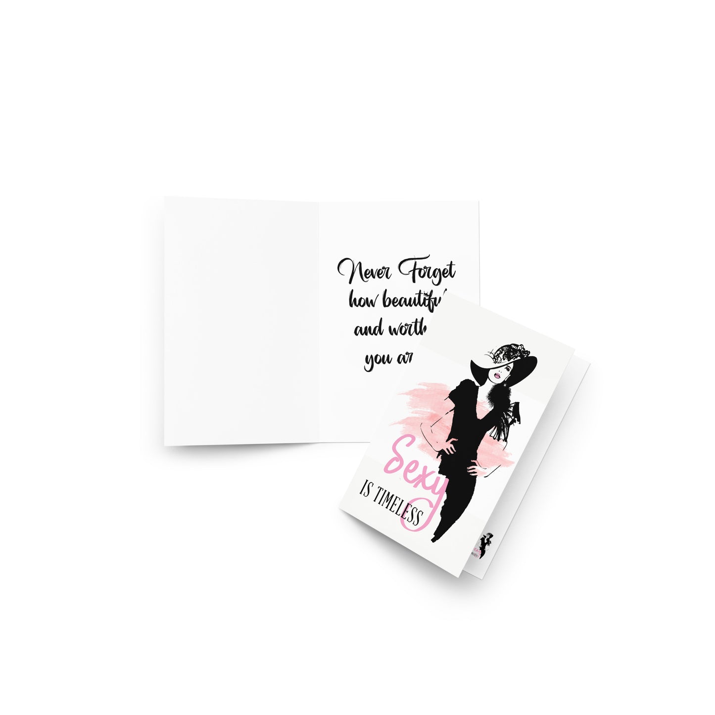 Greeting cards for that special lady Model 09