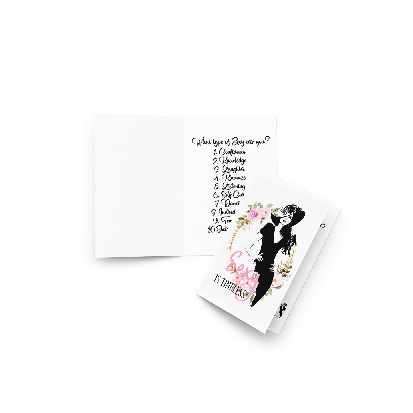 Greeting cards for that special lady Model 02