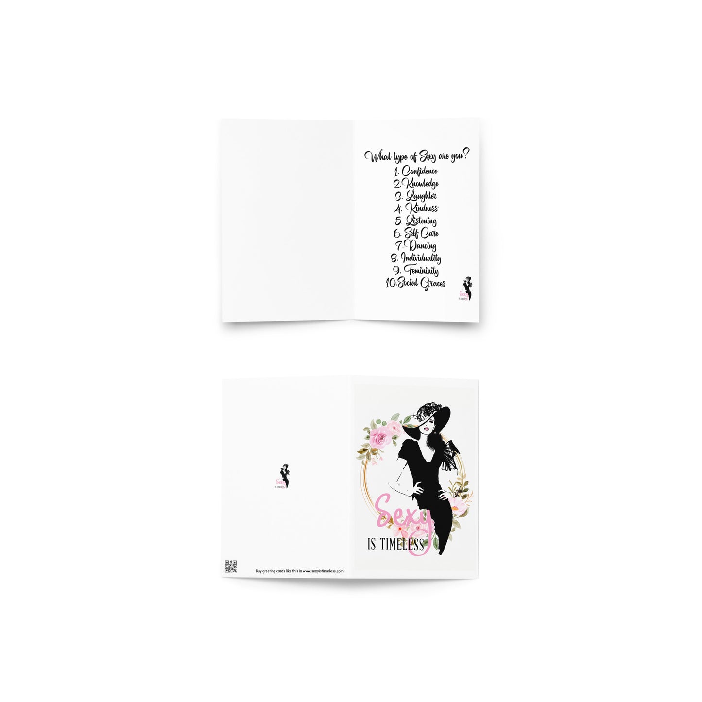 Greeting cards for that special lady Model 02