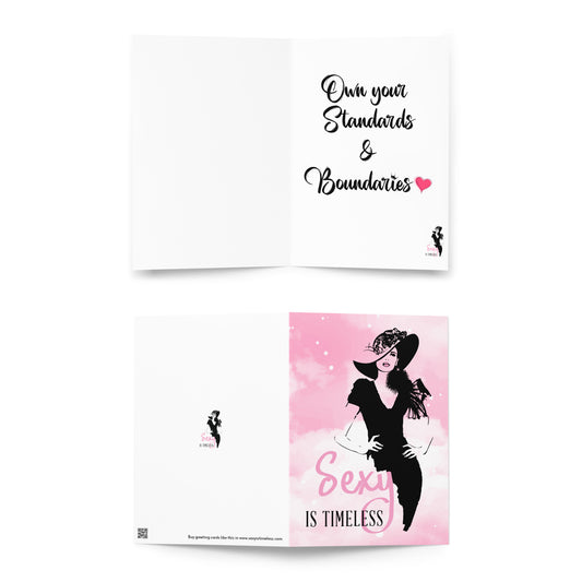 Greeting cards for that special lady Model 04