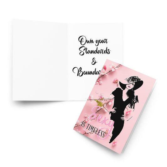 Greeting cards for that special lady Model 07