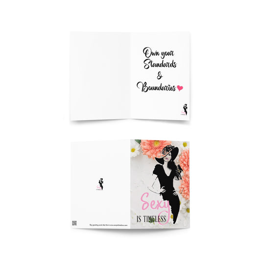 Greeting cards for that special lady Model 01