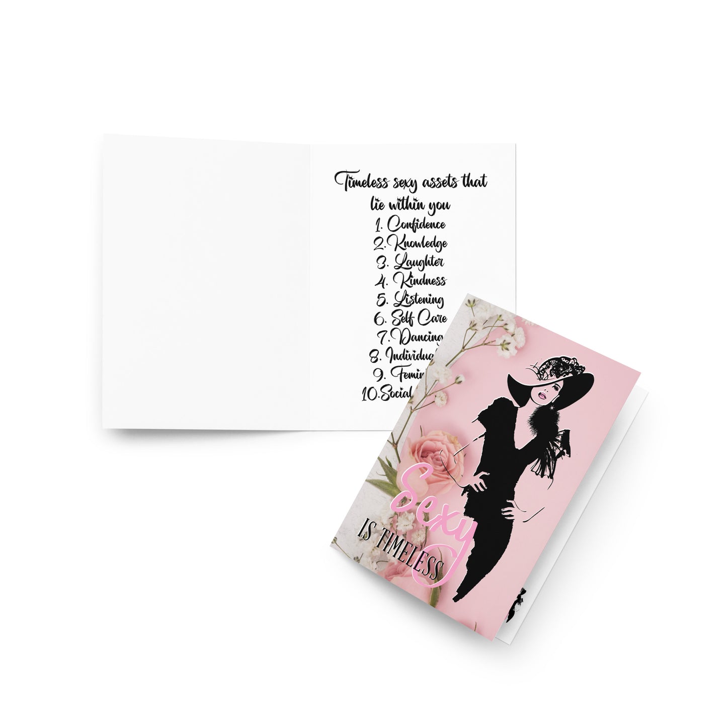 Greeting cards for that special lady Model 05