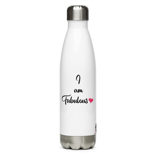 Stainless Steel Water Bottle - I am Fabulous