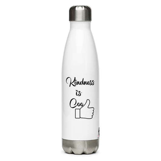 Stainless Steel Water Bottle - Kindness is Cool