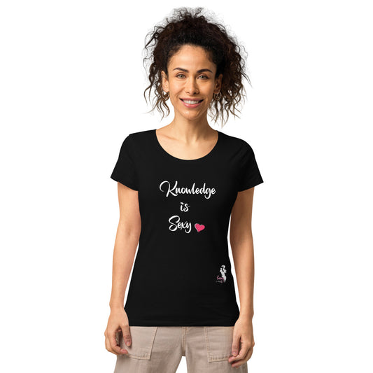 Knowledge is Sexy organic t-shirt