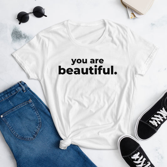 You are Beautiful - Women's short sleeve t-shirt