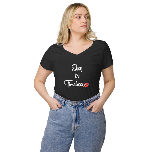 Sexy is timeless v-neck t-shirt