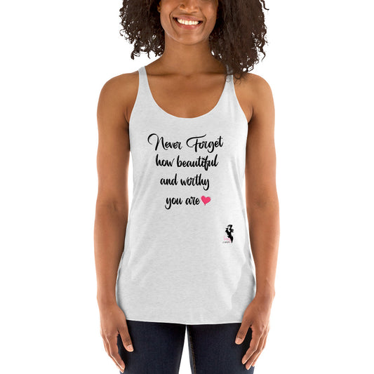 Women's Racerback Tank - Never Forget!