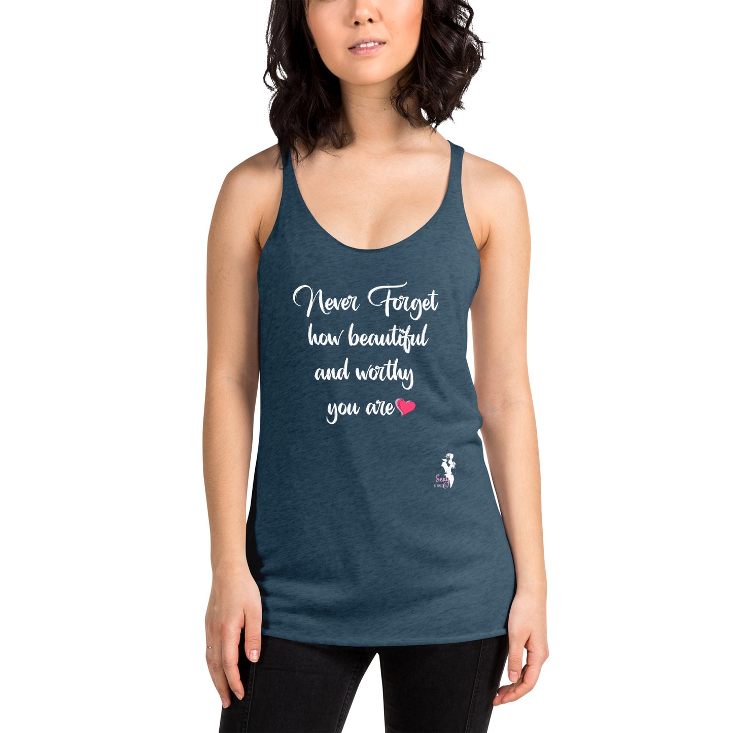 Women's Racerback Tank - Never forget - Different colors