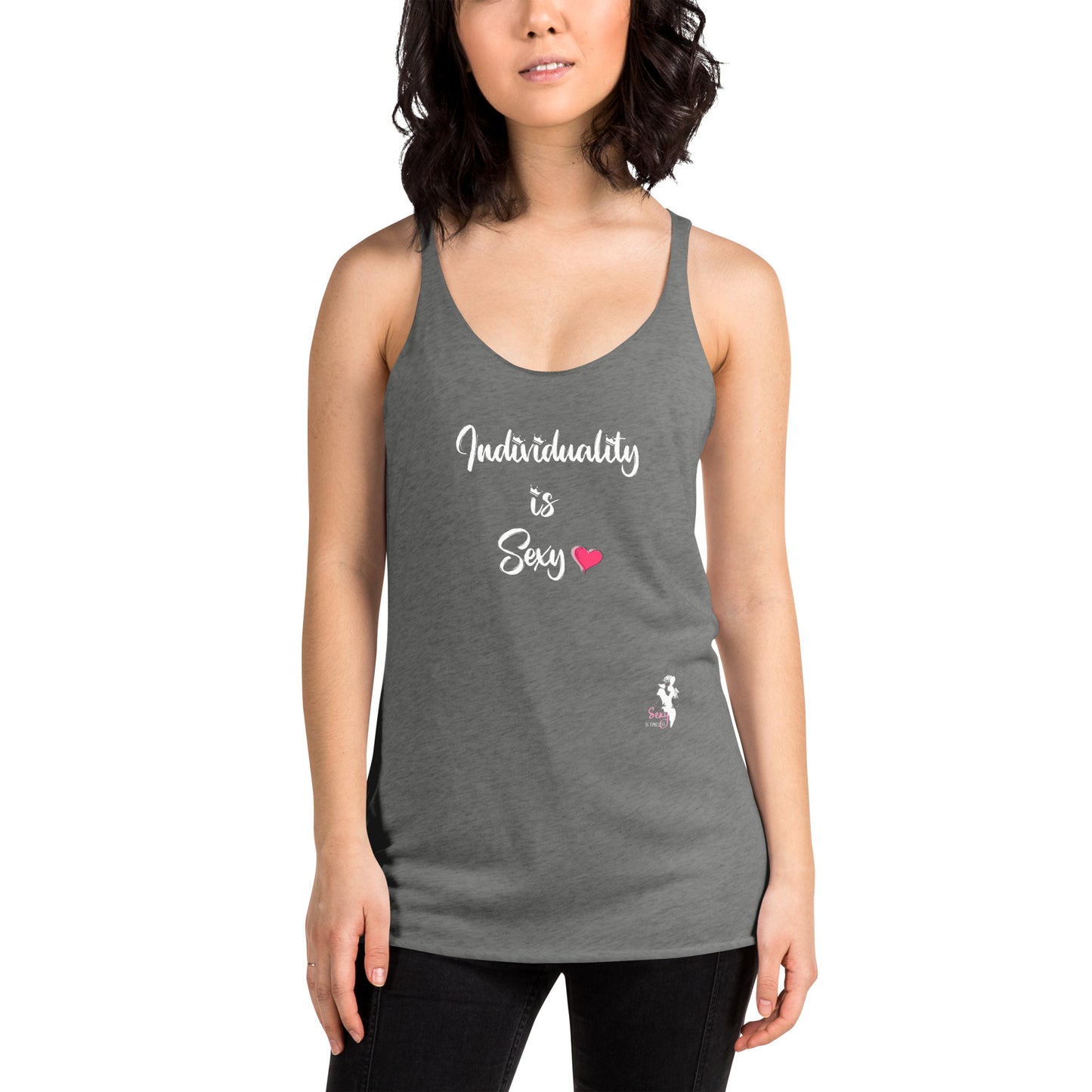 Women's Racerback Tank - Individuality is sexy - colors