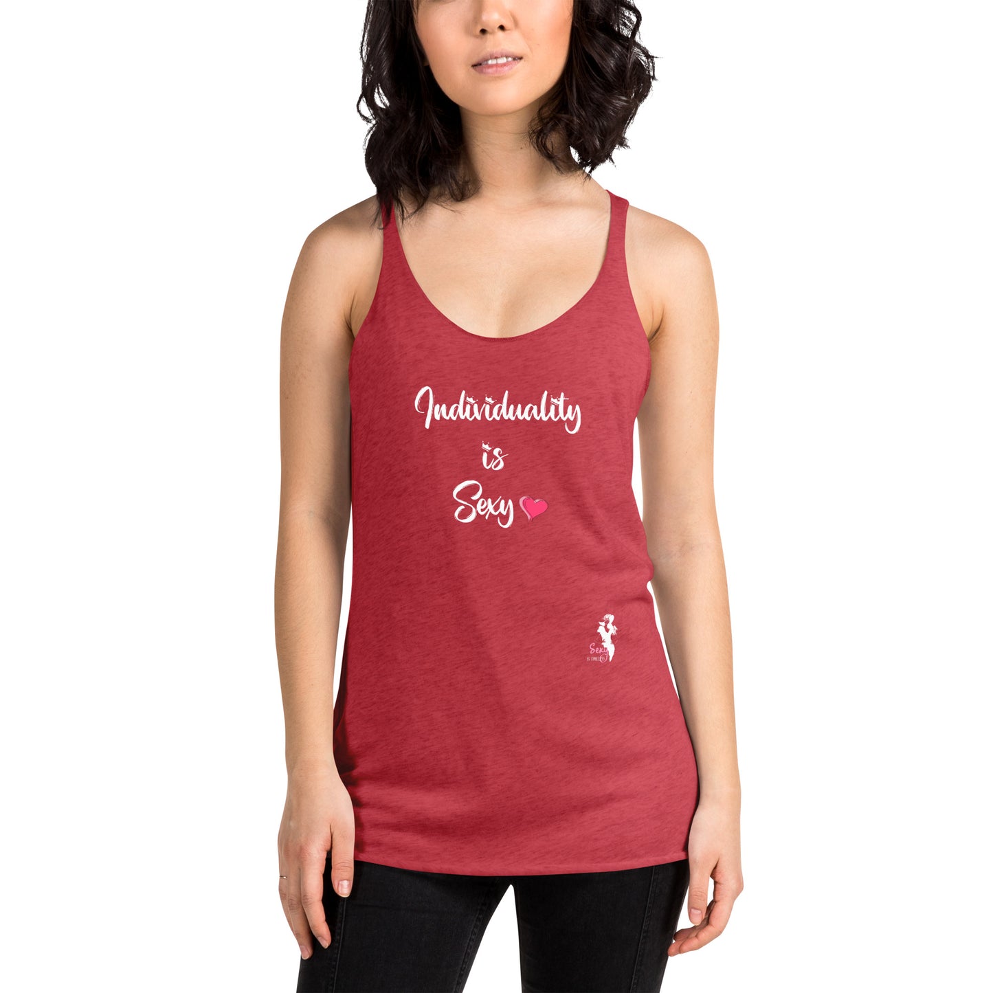 Women's Racerback Tank - Individuality is sexy - colors